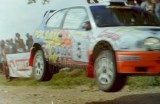 33. Tomasz Kuchar i Maciej Szczepaniak - Toyota Corolla WRC.