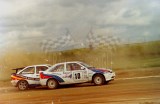 85. M.Wicik i M.Witkowski - Fordy Escort Cosworth RS.