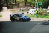 001. Leszek Kuzaj i Magdalena Lukas - Subaru Impreza WRC.