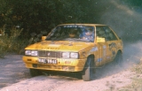 162. Andrzej Koper i Jakub Mroczkowski - Renault 11 Turbo.