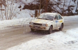 6. Marek Sadowski i Grzegorz Gac - Mazda 323 Turbo 4wd.