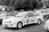 17. Ford Sierra Cosworth RS załogi Michel Barbezat i Jean Pierre