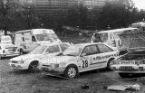 25. Mazda 323 Turbo 4wd załogi Romuald Chałas i Janusz Siniarski