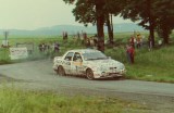 087. Kurt Gottlicher i Werner Jahrbacher - Ford Sierra Saphire C