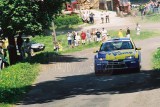 38. Damian Jurczak i Ryszard Ciupka - Fiat Punto Super 1600.