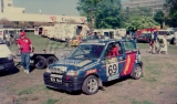 04. Fiat Cinquecento Abarth załogi Jacek Sikora i Marek Kaczmare