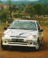 07. Jacek Sikora i Marcjanna Grenda - Peugeot 106 Rally.
