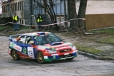 52. Maciej Oleksowicz i Andrzej Obrębowski - Subaru Impreza STi.