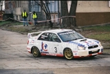 65. Leszek Kuzaj i Maciej Szczepaniak - Subaru Impreza STi.