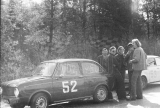 44. Fiat 850, Edward Jaroszyński, Andrzej Mordzewski i Zbigniew 