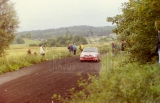 099. Marcin Majcher i Daniel Leśniak - Peugeot 106 Rallye.