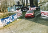 33. Adam Kopcych i Miroslaw Ciunel - Peugeot 106 Rallye.