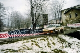 62. Grzegorz Grzyb i Maciej Wilk - Peugeot 106 Rallye.