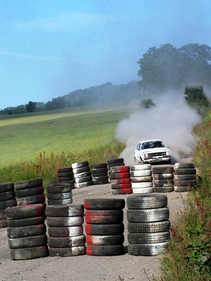 Paweł Omlet i Marek Kaczmarek - Ford Escort RS 2000 Mk.II.