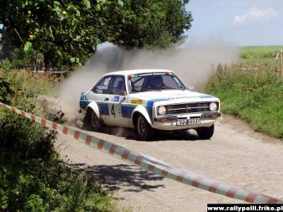 Paweł Omlet i Marek Kaczmarek - Ford Escort RS 2000 Mk.II.