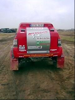 Mariusz Ryczkowski i Marek Kaczmarek - Mitsubishi Pajero BMW.