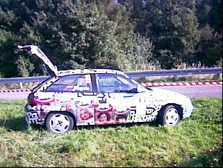 Piotr Rogula i Marek Kaczmarek - Opel Astra GSi 16V.