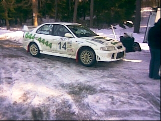 Maciej Dominiak i Marek Kaczmarek - Mitsubishi Lancer Evo VI.