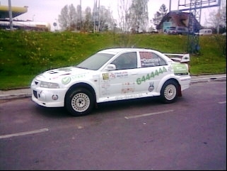 Maciej Dominiak i Marek Kaczmarek - Mitsubishi Lancer Evo VI.