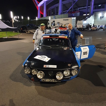 Andrzej Wodziński i Marek Kaczmarek – Lancia Fulvia 1300 S coupe.