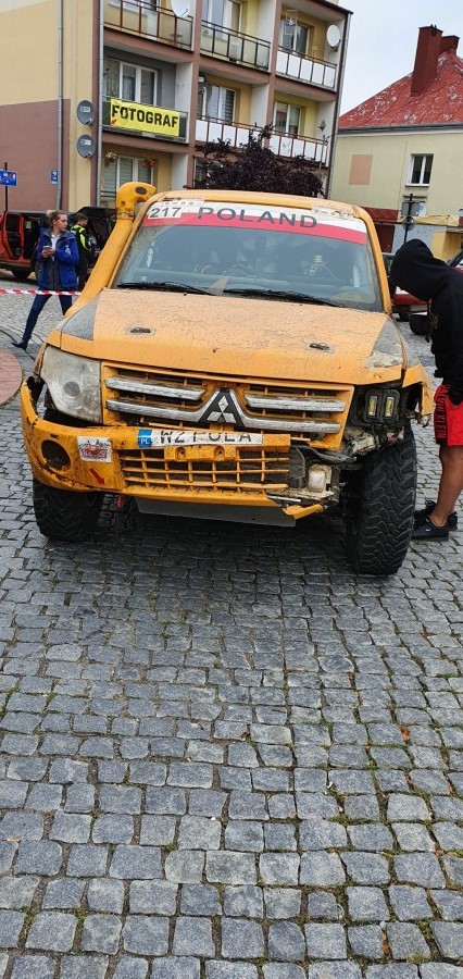 Wojciech Bogusławski i Marek Kaczmarek – Mitsubishi Pajero Turbo Diesel.