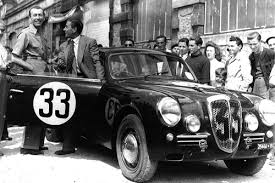 Giovanni Lurani i Giovanni Bracco – Lancia Aurelia B20.