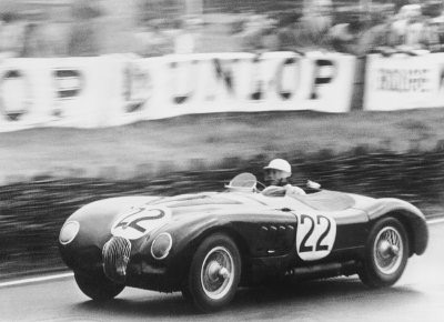 Stirling Moss i Jack Fairman – Jaguar XK 120C.