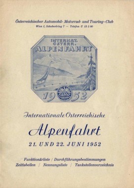 Alpenfahrt - 1952r