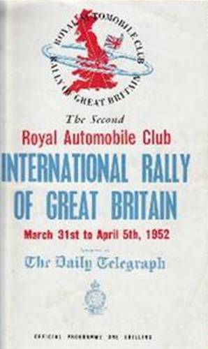 1 RAC Rally 1952