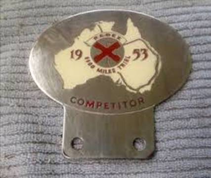 6500 miles Redex Reliability Trial. 1953r.