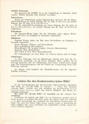 24 International Österreichische Alpenfahrt. 18-21.06.1953r.
