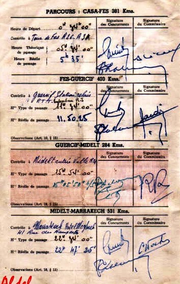 Rally du Maroc - 1953r