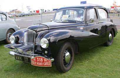 Stirling Moss i John Cooper – Sunbeam Talbot 90.