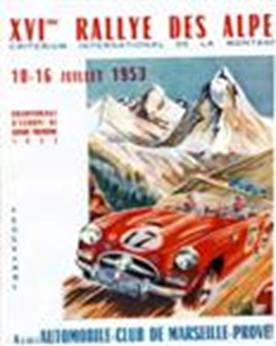 16 Rallye International des Alpes (F) - 1953r.