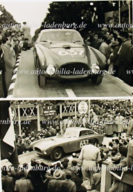 Eugenio Castellotti i Ivo Regosa - Ferrari 340 Mexico berlinetta Vignale.