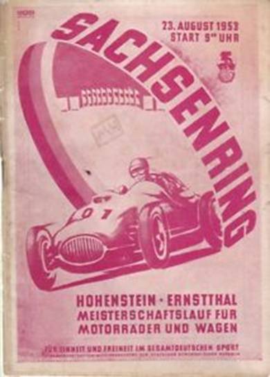 Hohenstein Ernstthal Sachseringrennen - 1953r.