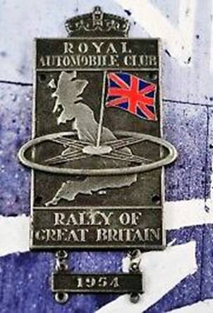 RAC Rally - 1954r