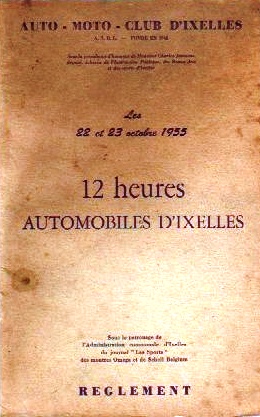 Rajd 12h Dixelles - 1955r.