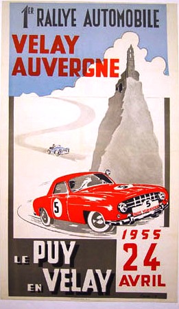 1 Rallye Velay Auvergne - 1955r.