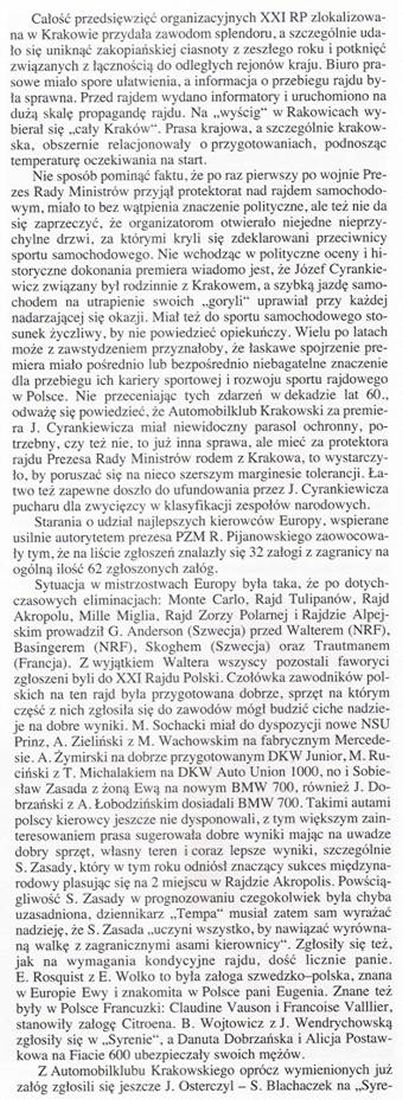 Pędzą samochody, mijają lata – Jerzy Lis