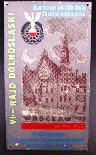 Rajd Dolnośląski - 1962r
