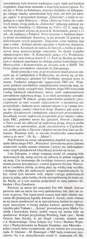 Pędzą samochody, mijają lata – Jerzy Lis