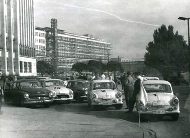 Hans Ullmann i Werner Lange, Eberhard Asmus i Helmut Piehler  – Trabant 600.