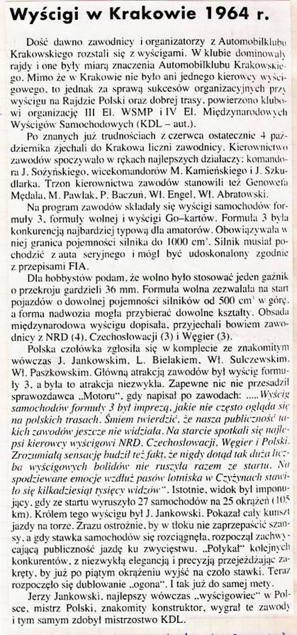 Pędzą samochody, mijają lata