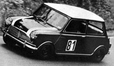 BMC Austin Mini Cooper 970 S. (Silnik 4 cyl. 970cm³)