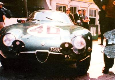 Jean Rolland i Fernand Masoero - Alfa Romeo Giulia TZ.