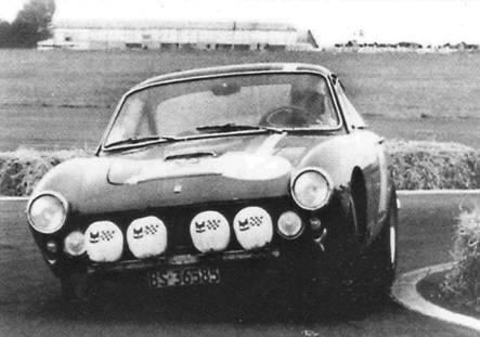 Charly Müller i Heini Walter - Ferrari 250 GT Lusso.