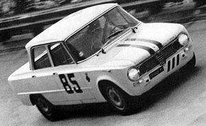 Andrea de Adamich i Sandro Arcioni na samochodzie Alfa Romeo Giulia TI Super