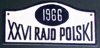 Rajd Polski - 1966r