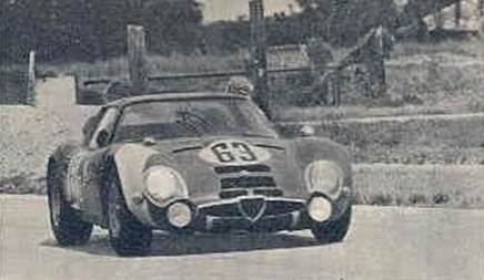 "Geki" i Gaston Andrey – Alfa Romeo Giulia TZ2.